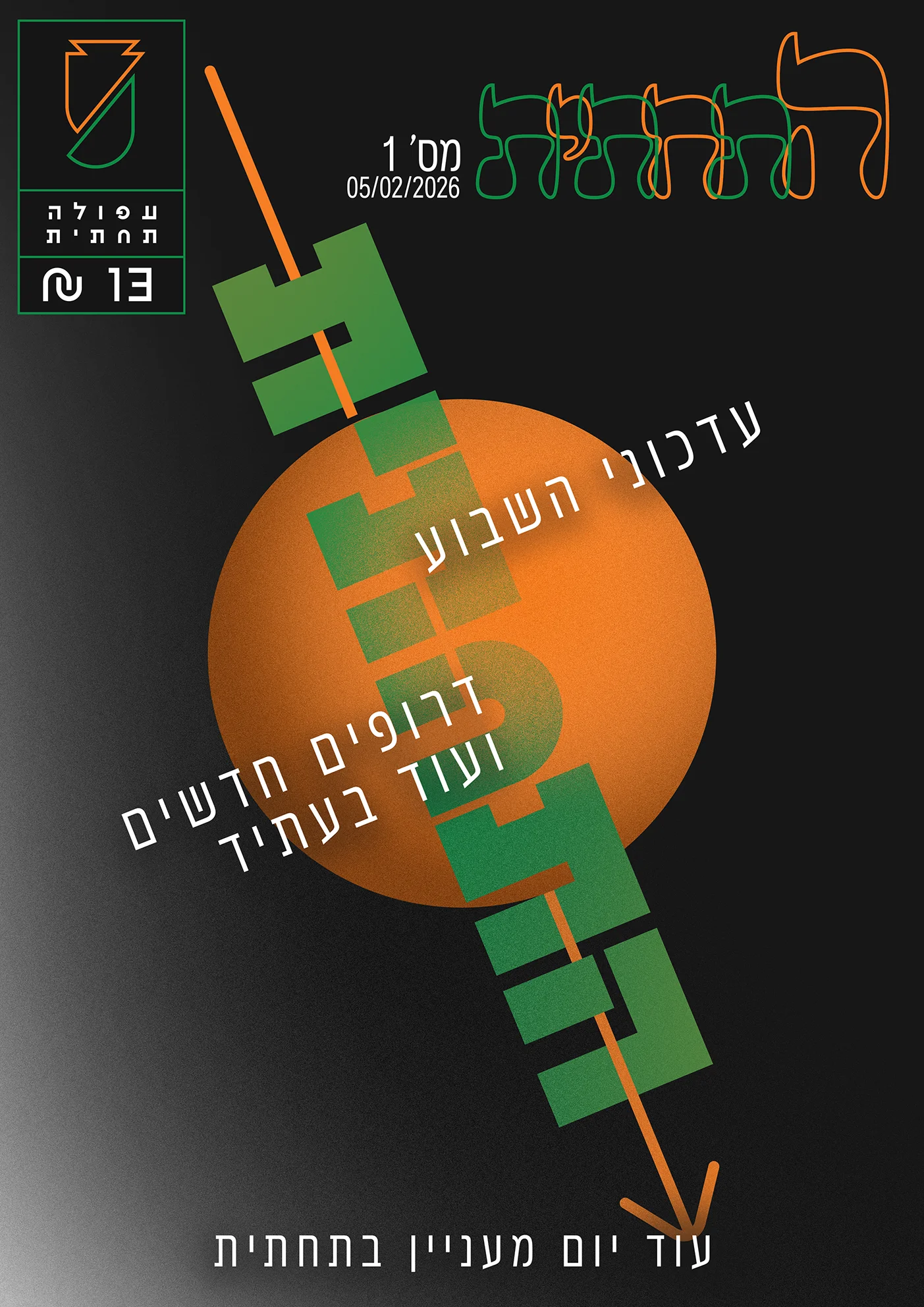גיליון מס׳ 1 - וואלה התחלנו